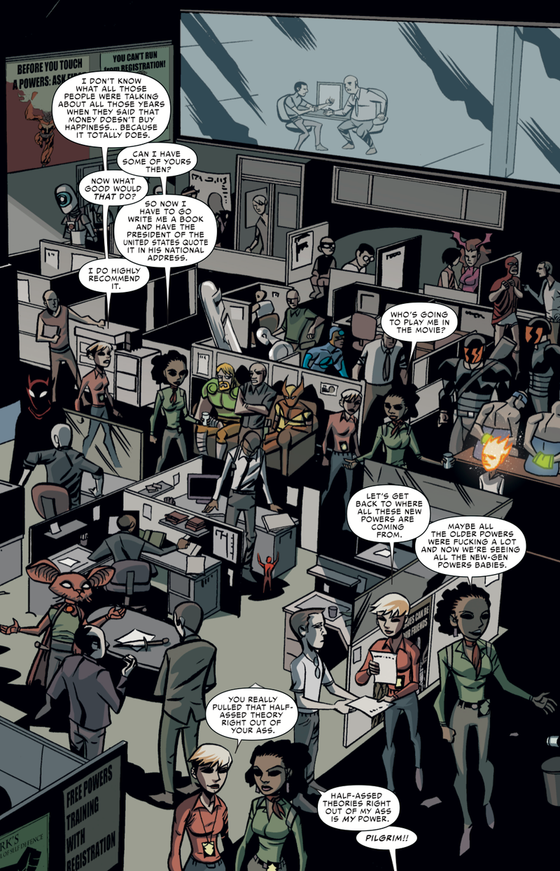 Illustration for article titled Exclusive Marvel preview: A new TV show leads to a new Powers #1